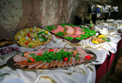 Hotel AVANGARD Swinemünde Buffet